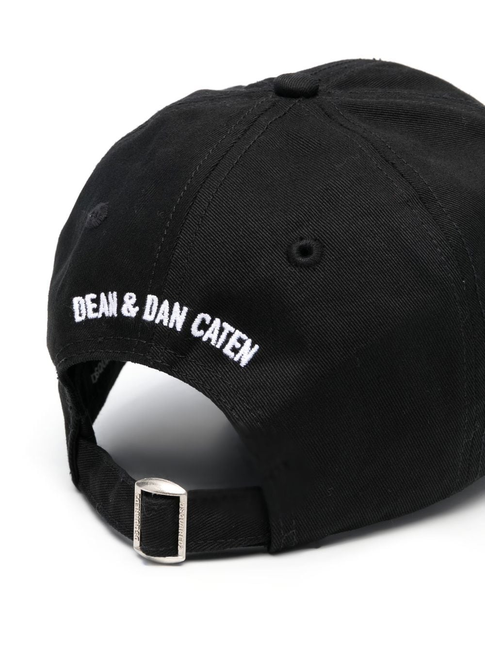 DSQUARED2 logo-appliqué cotton cap - Image 2