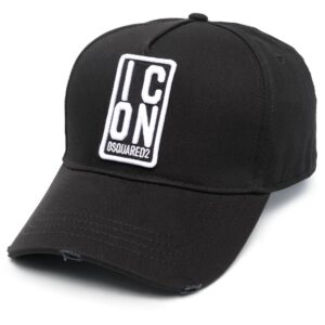 DSQUARED2 Icon-embroidered cotton baseball cap