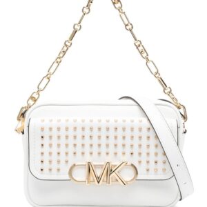 Michael Michael Kors logo-plaque leather crossbody bag