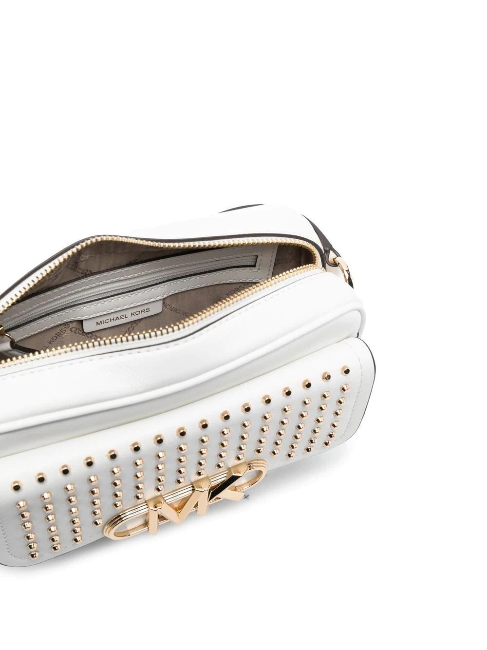 Michael Michael Kors logo-plaque leather crossbody bag - Image 4