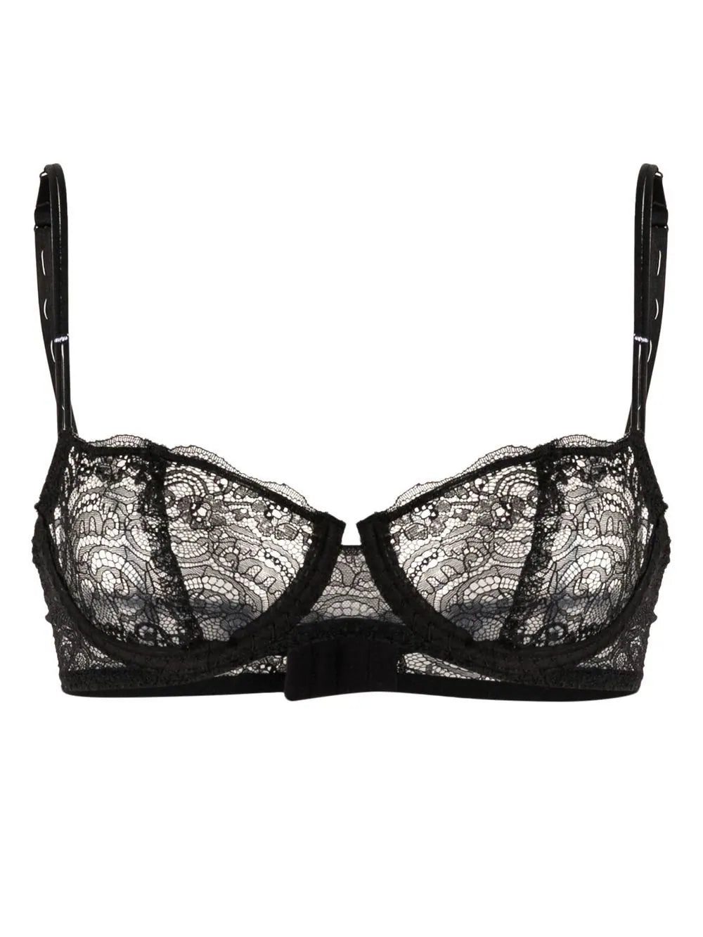 Maison Margiela lace balconette bra