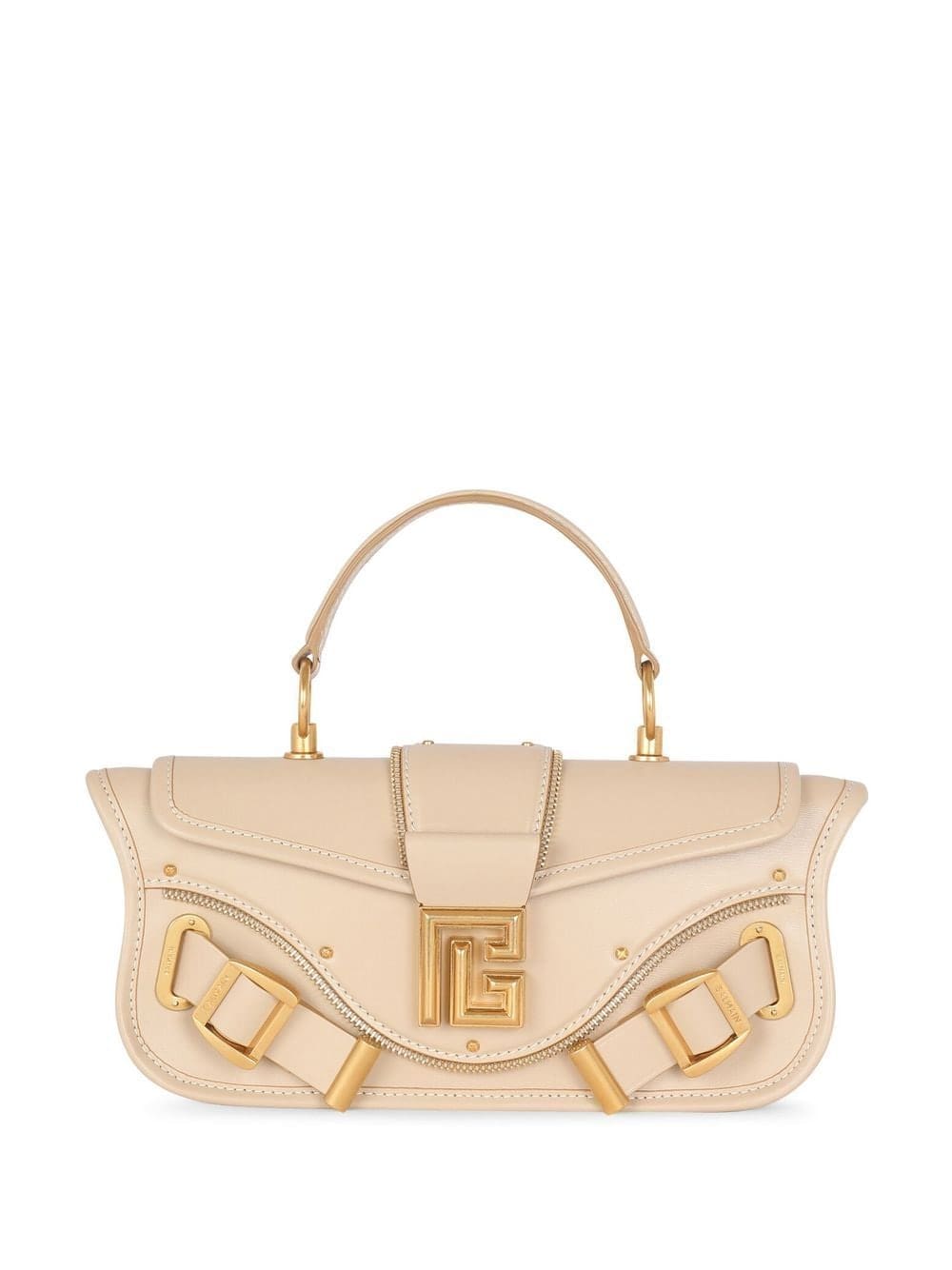 Balmain Blaze leather tote bag