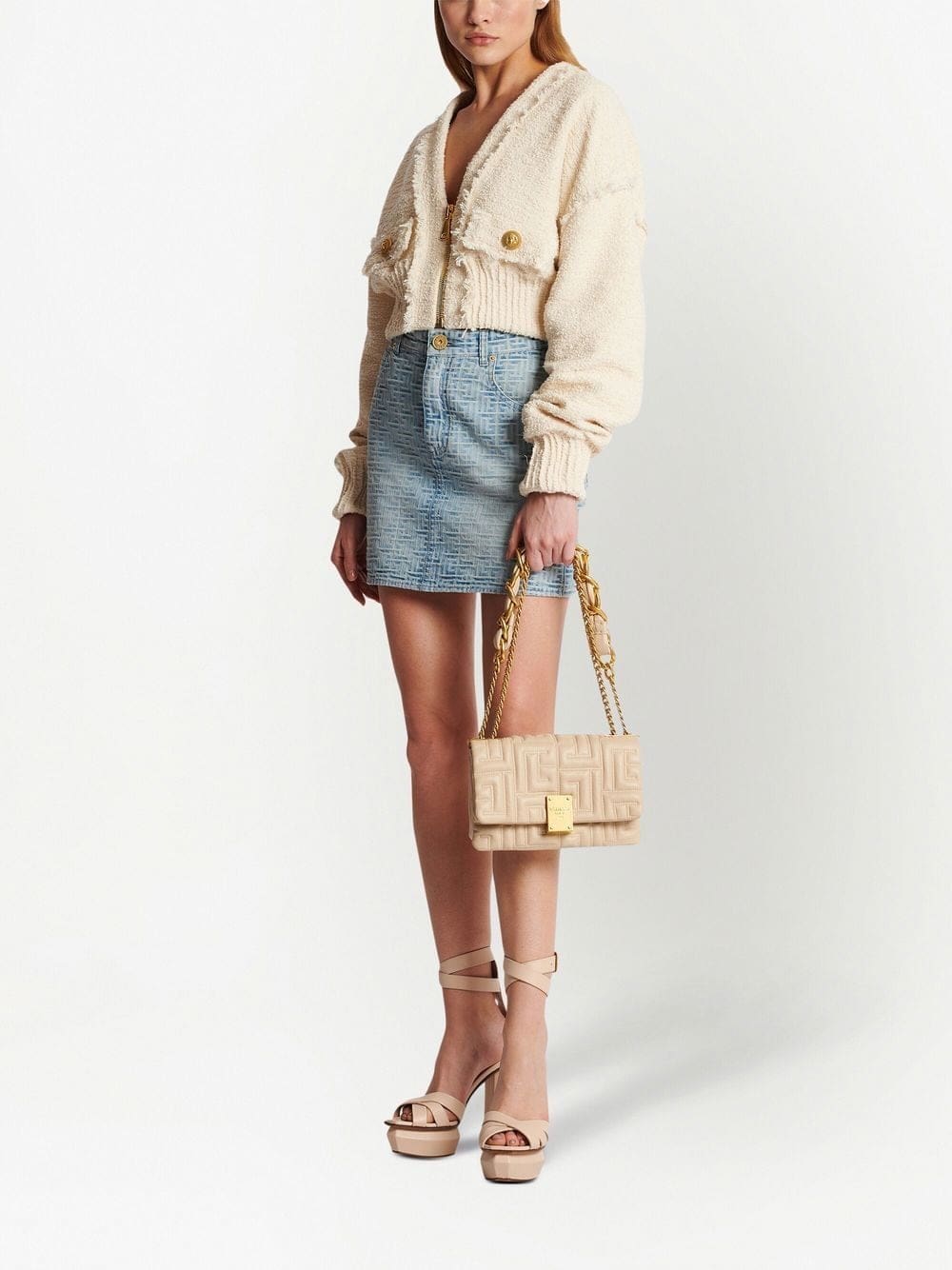 Balmain 1945 Soft shoulder bag - Image 2