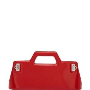 Ferragamo  horizontal-design leather tote bag