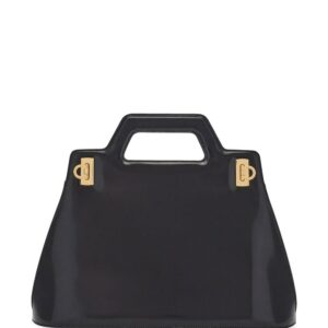 Ferragamo top-handle leather tote bag