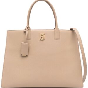 Burberry logo-plaque tote bag