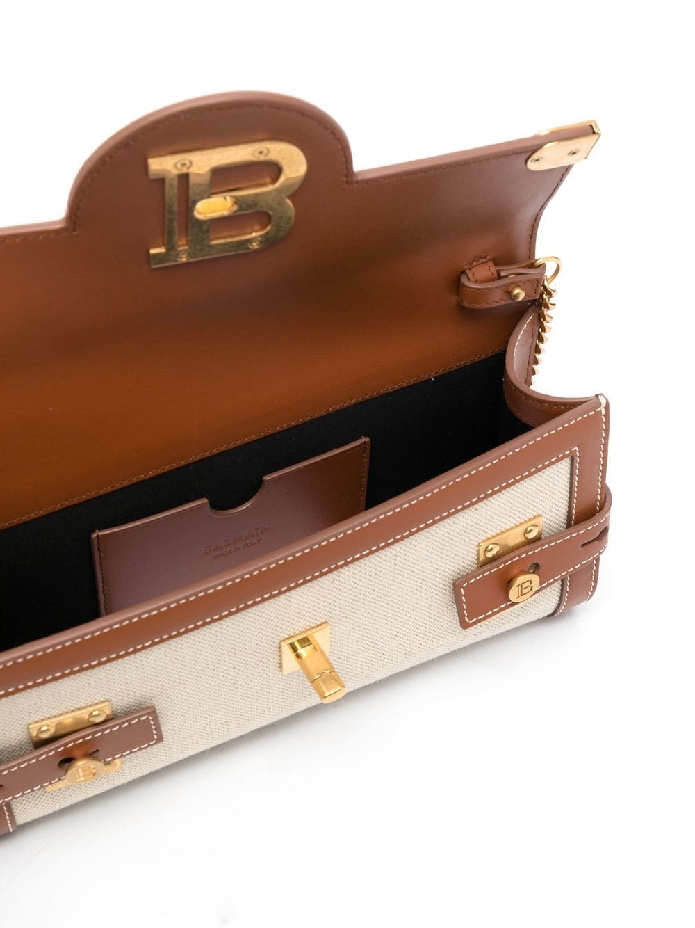 Balmain B-Buzz 23 canvas clutch bag - Image 5