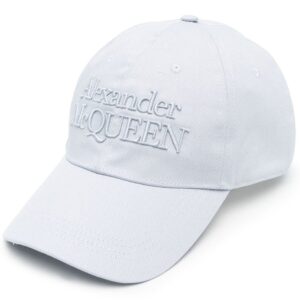 Alexander McQueen embroidered-logo baseball cap