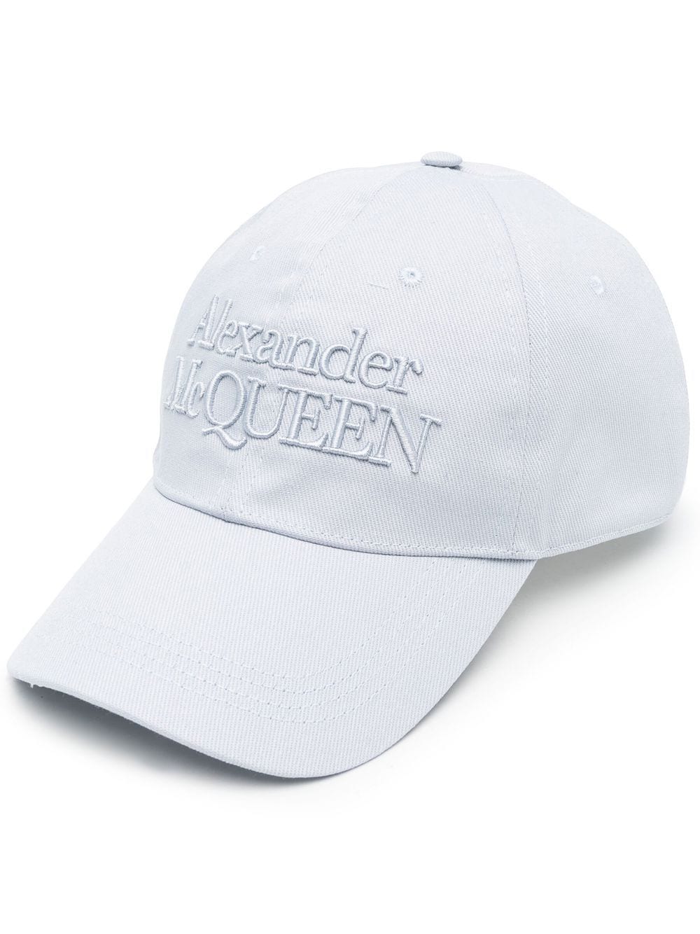 Alexander McQueen embroidered-logo baseball cap
