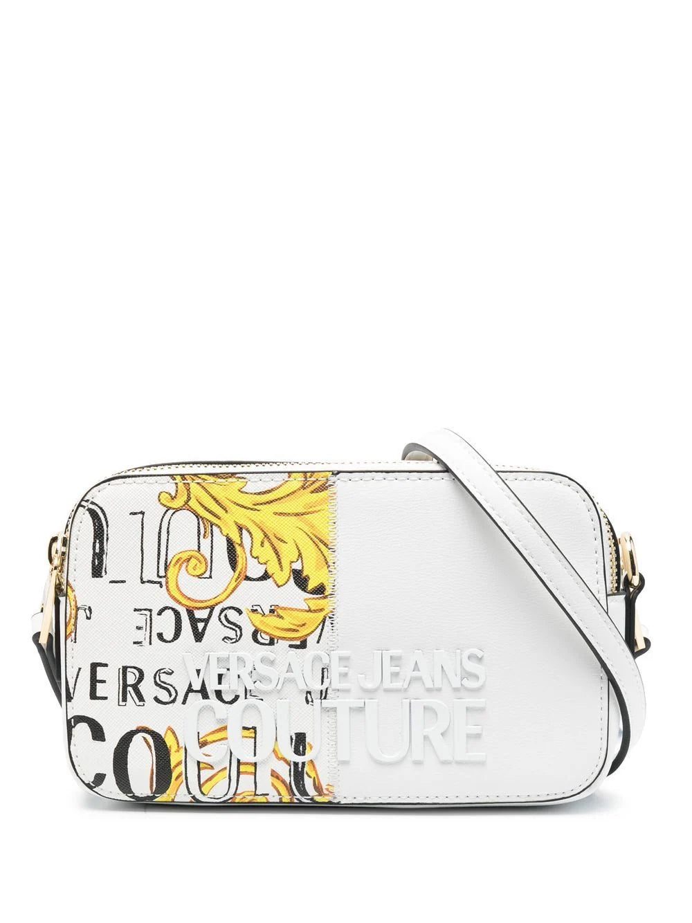 Versace Jeans Couture logo-print shoulder bag