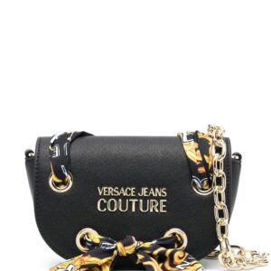 Versace Jeans Couture  baroque-print detail shoulder bag