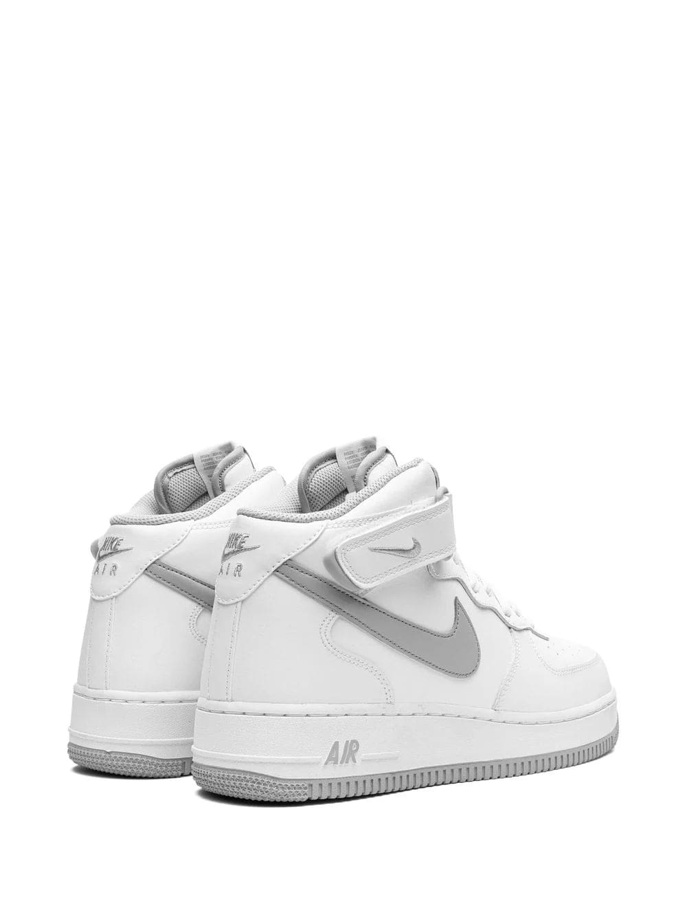Nike Air Force 1 Mid "White/Grey" sneakers - Image 3