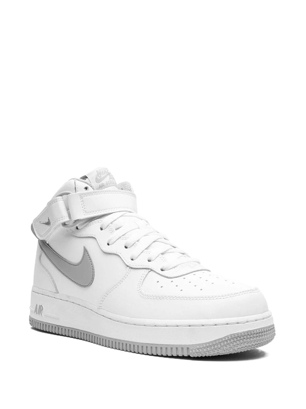 Nike Air Force 1 Mid "White/Grey" sneakers - Image 2