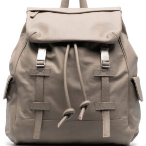 Louis Vuitton leather buckle-fastening backpack