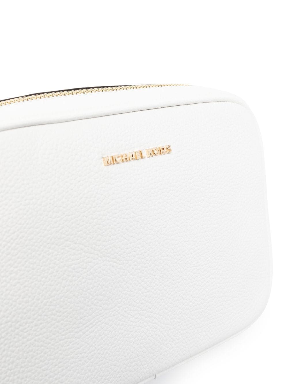 Michael Kors logo-plaque zip-up satchel bag - Image 4