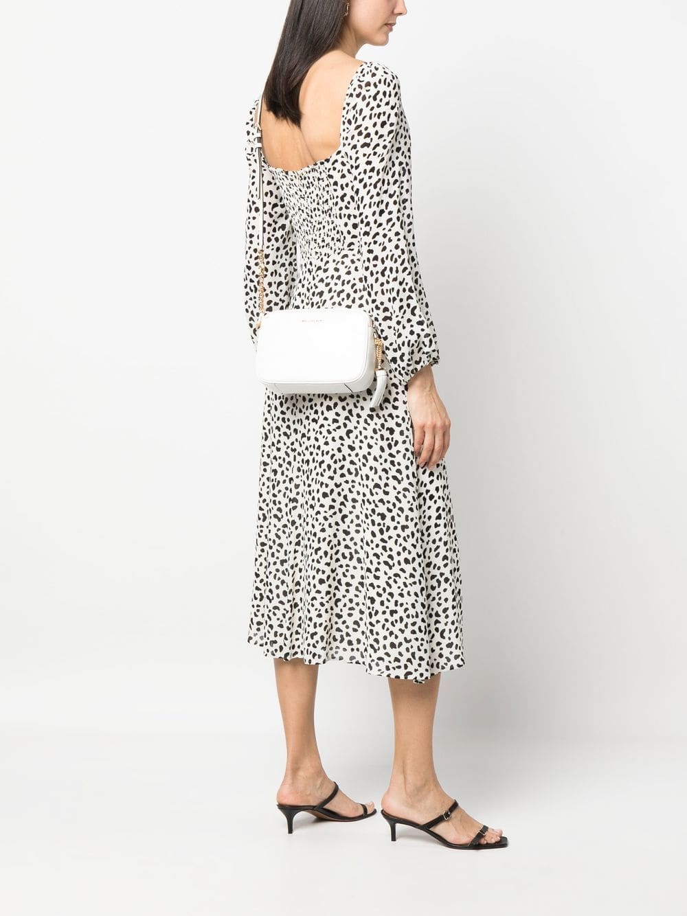 Michael Kors logo-plaque zip-up satchel bag - Image 2