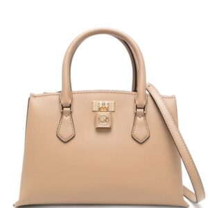 Michael Michael Kors  logo-plaque leather tote bag