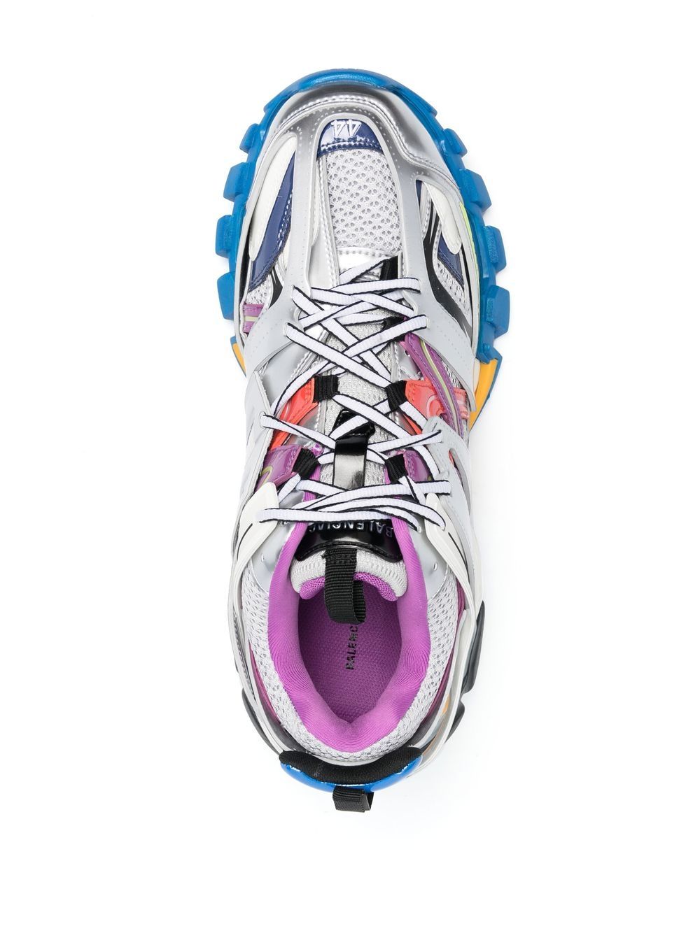 Balenciaga Track metallic panelled sneakers - Image 4