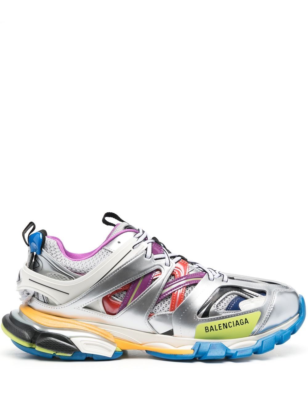 Balenciaga Track metallic panelled sneakers