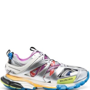 Balenciaga Track metallic panelled sneakers