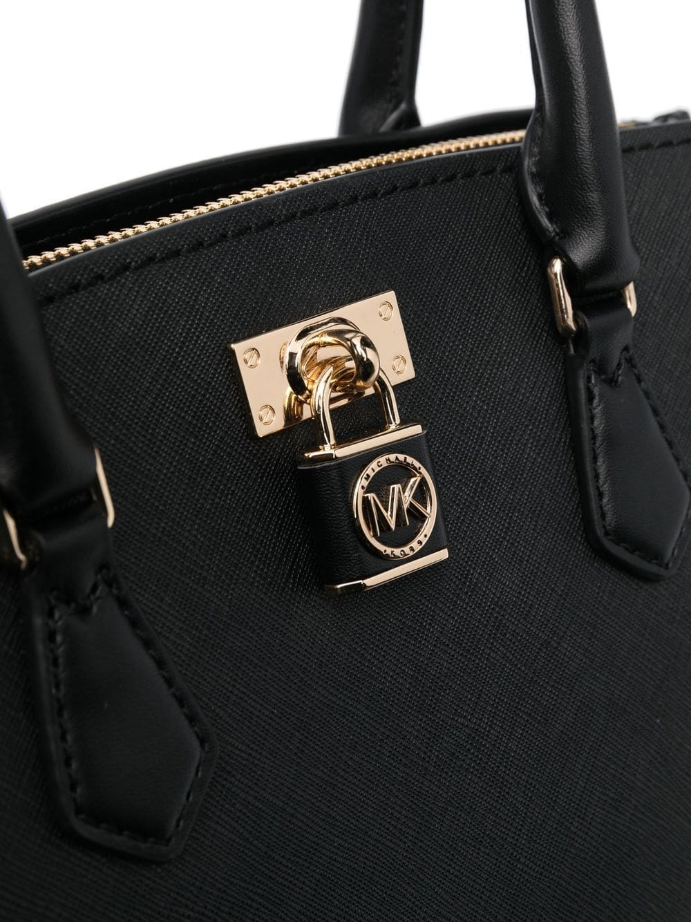Michael Kors padlock-detail leather tote bag - Image 4