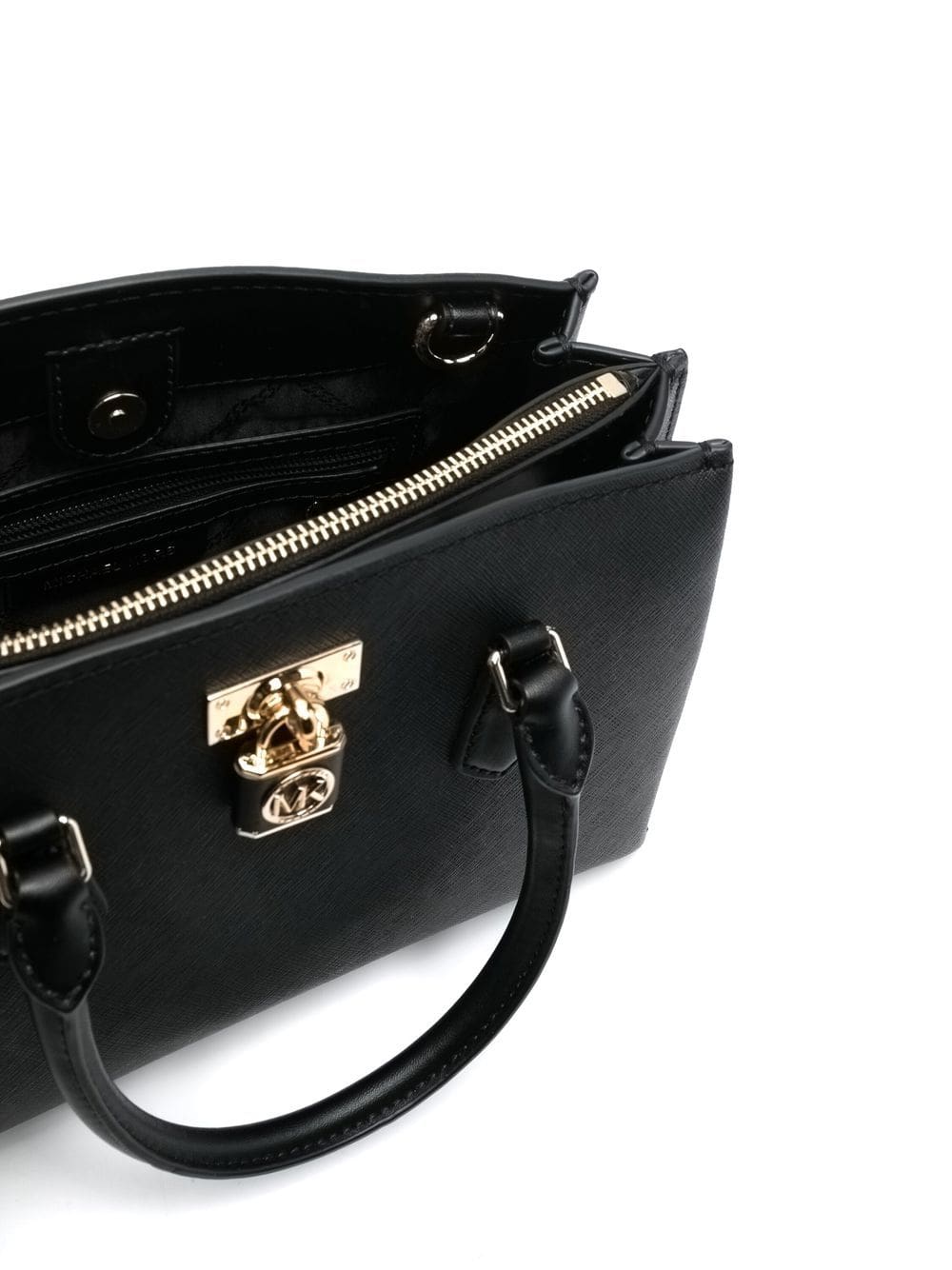 Michael Kors padlock-detail leather tote bag - Image 5