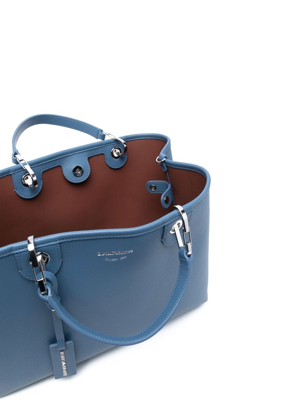 Emporio Armani medium MyEA deer-print tote bag - Image 5