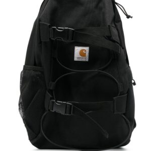 Carhartt WIP logo-patch zip-up backpack