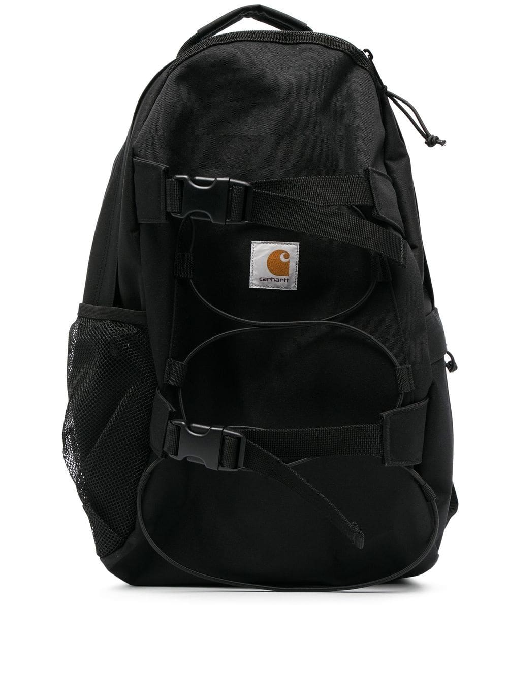 Carhartt WIP logo-patch zip-up backpack