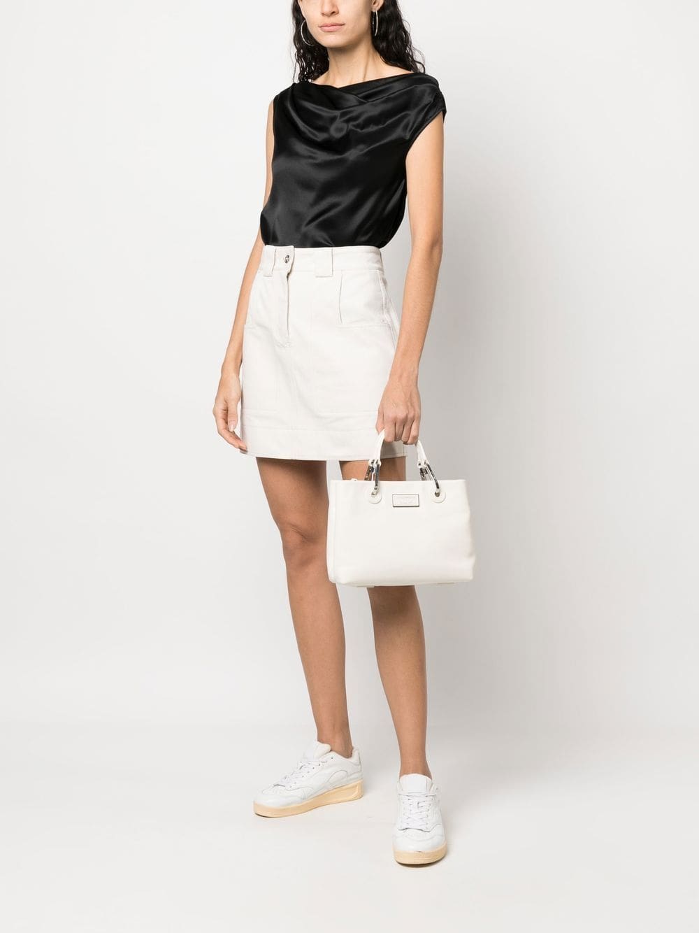 Emporio Armani calf-leather tote bag - Image 2