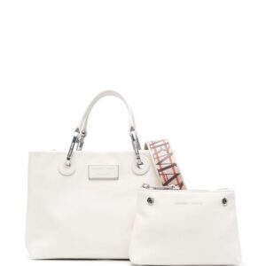 Emporio Armani calf-leather tote bag