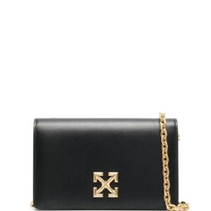 Off-White Jitney 0.5 leather shoulder bag