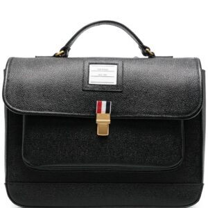 Thom Browne pebble grain leather school backpack