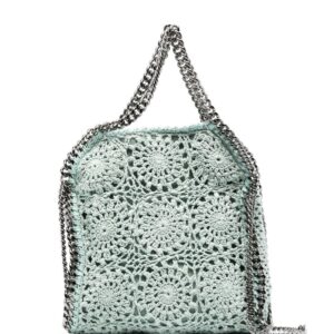 Stella McCartney crochet-detail tote bag