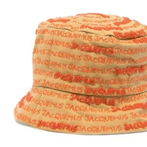 Jacquemus embroidered-logo bucket hat