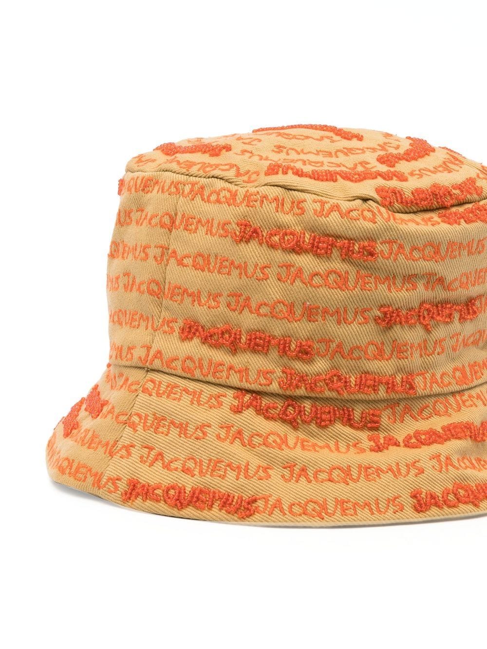 Jacquemus embroidered-logo bucket hat