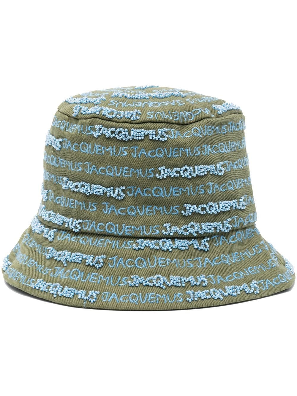 Jacquemus embroidered-logo bucket hat