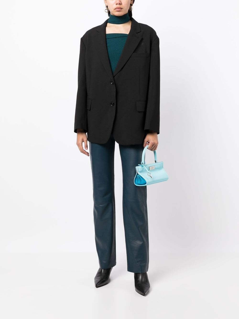 Tory Burch Lee Radziwill cat-eye crossbody bag - Image 2