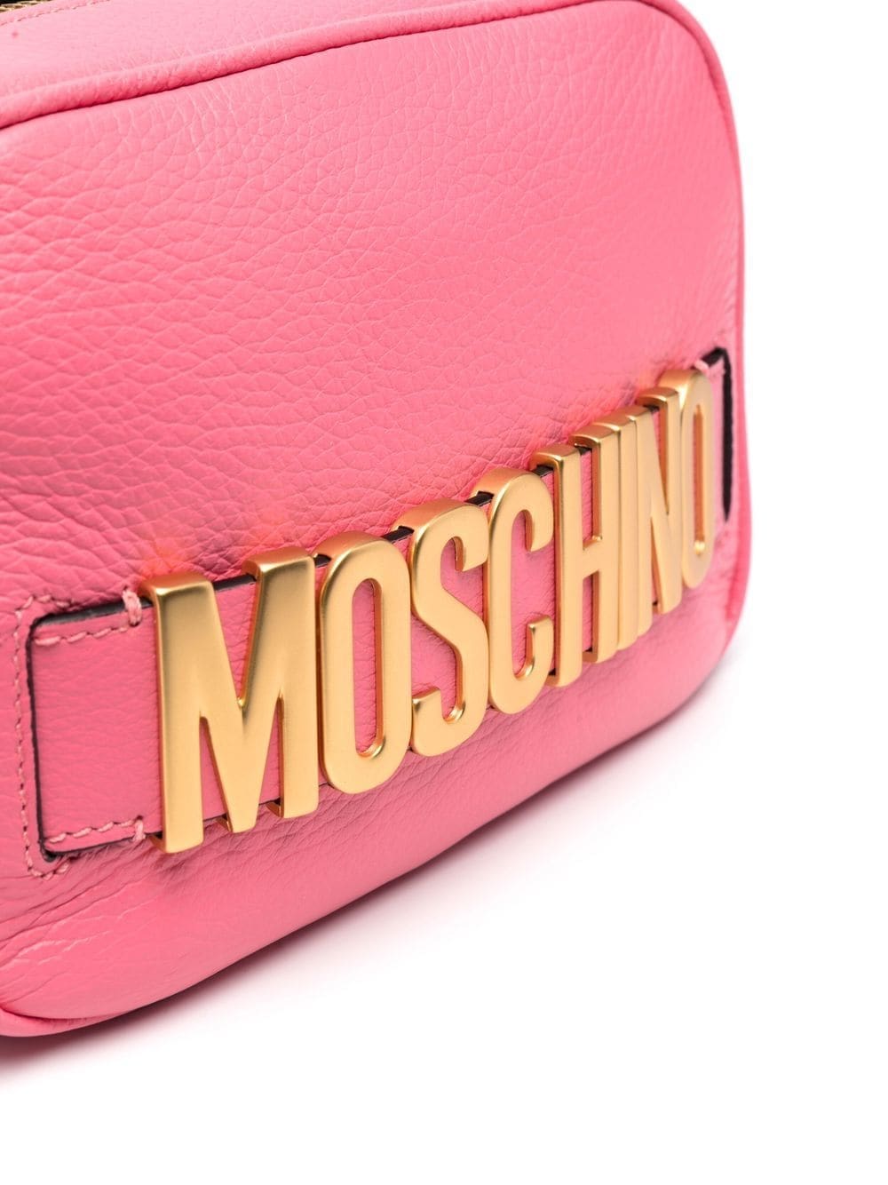 Moschino logo-plaque shoulder bag - Image 4