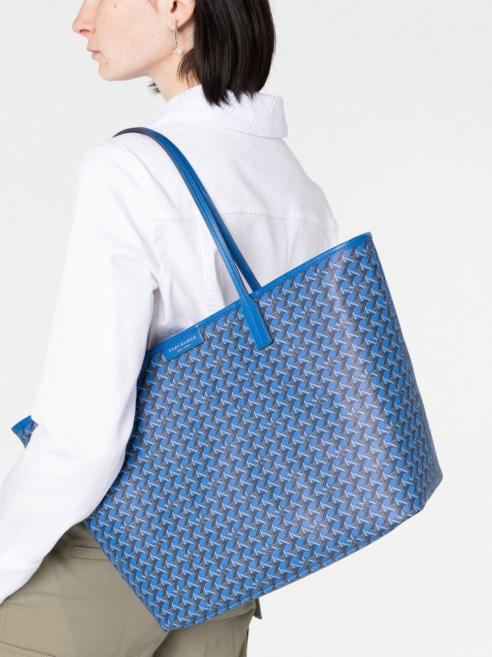 Tory Burch Basketweave-pattern tote bag - Image 3
