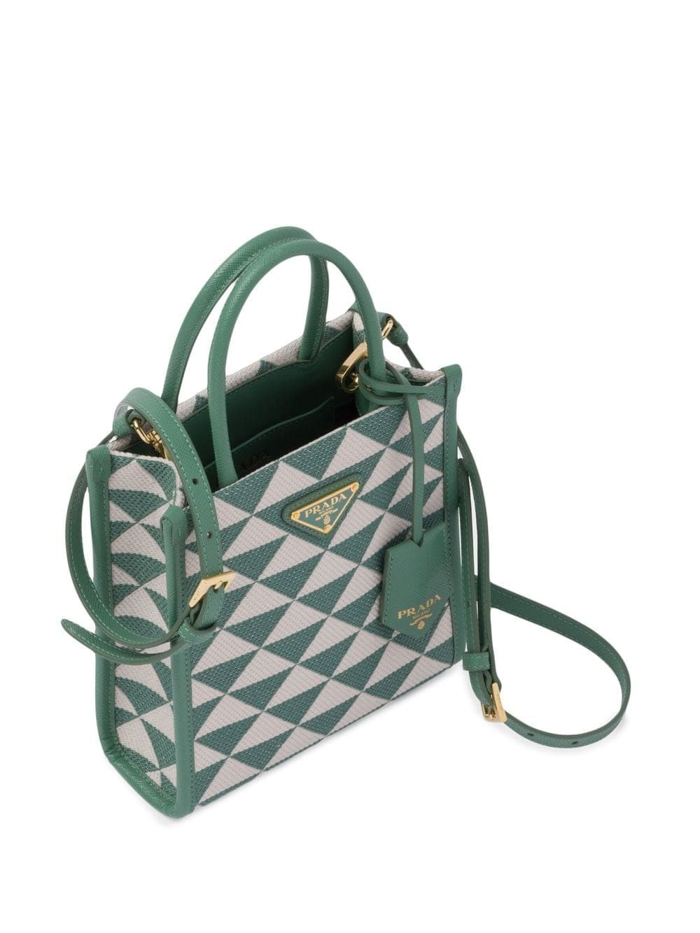 Prada Symbole embroidered mini bag - Image 5