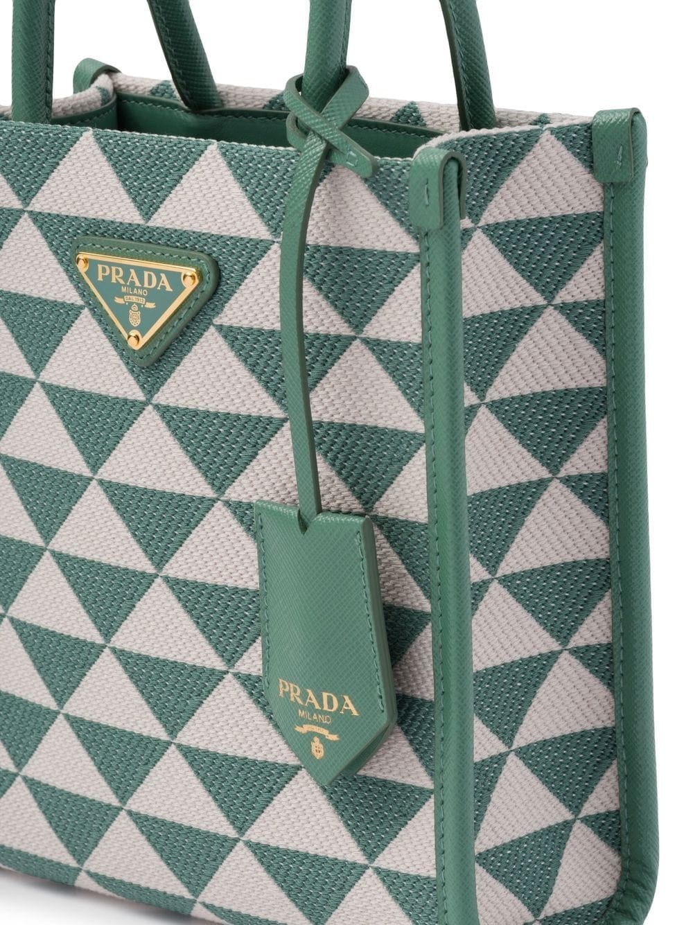 Prada Symbole embroidered mini bag - Image 4