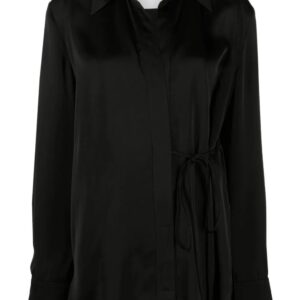 Jil Sander  tie-fastening wrap shirt