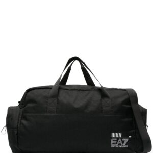Ea7 Emporio Armani logo-print luggage bag