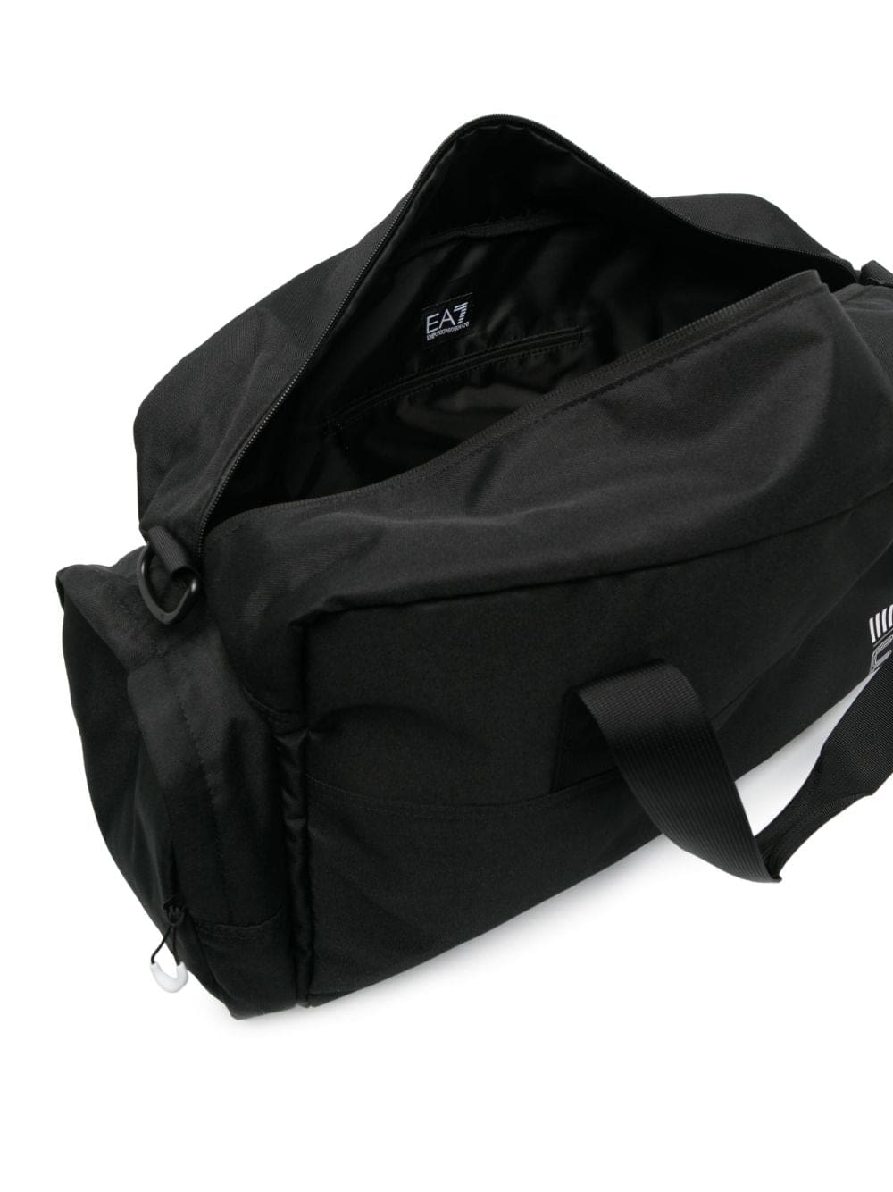 Ea7 Emporio Armani logo-print luggage bag - Image 4