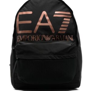 Ea7 Emporio Armani logo-print backpack