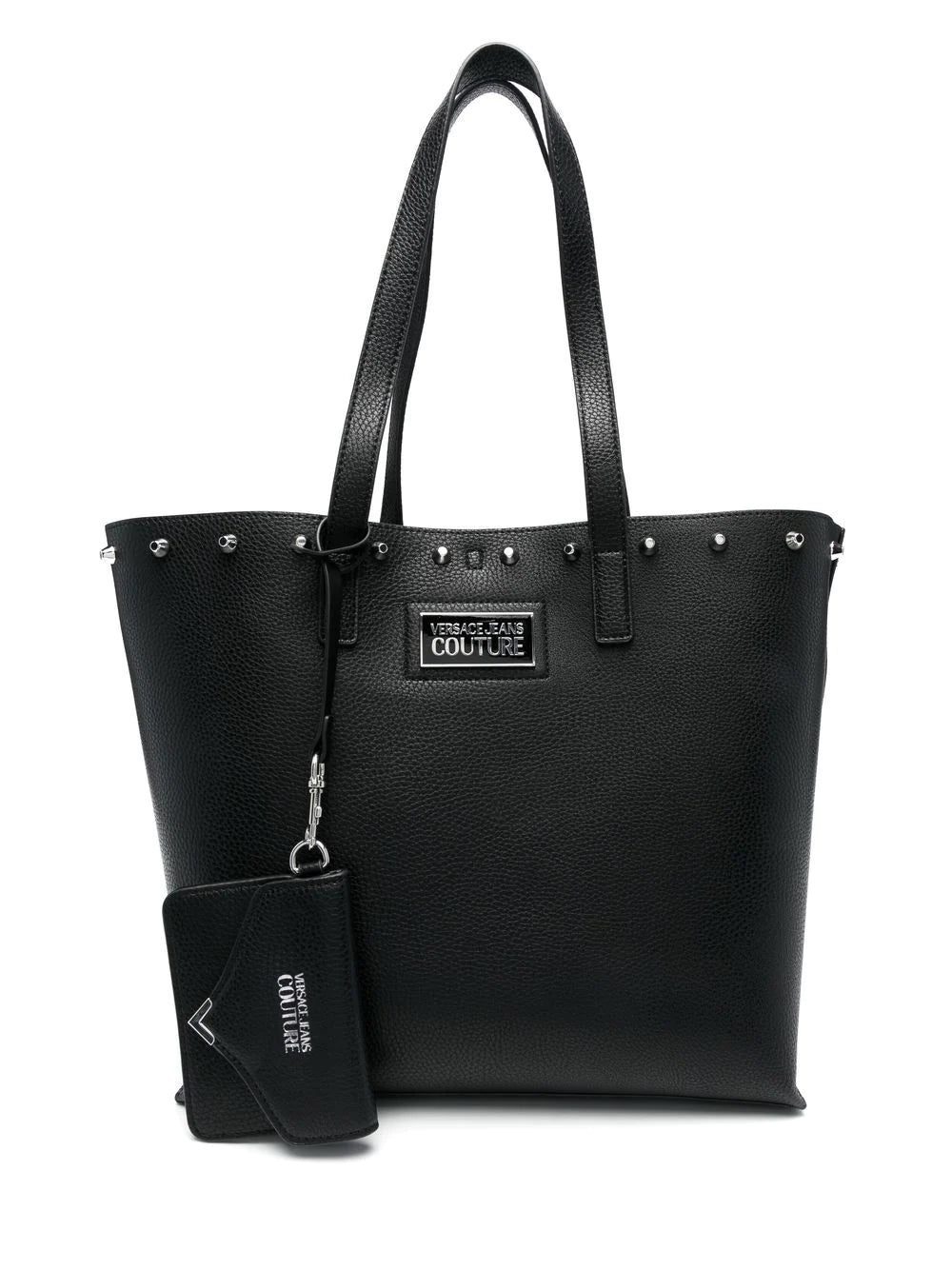 Versace Jeans Couture stud-embellished tote bag