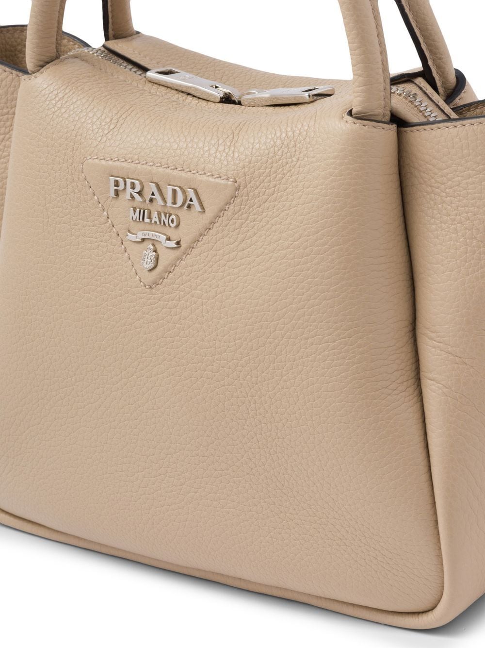 Prada logo-lettering top-handle bag - Image 4