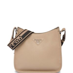 Prada  triangle-logo hobo shoulder bag