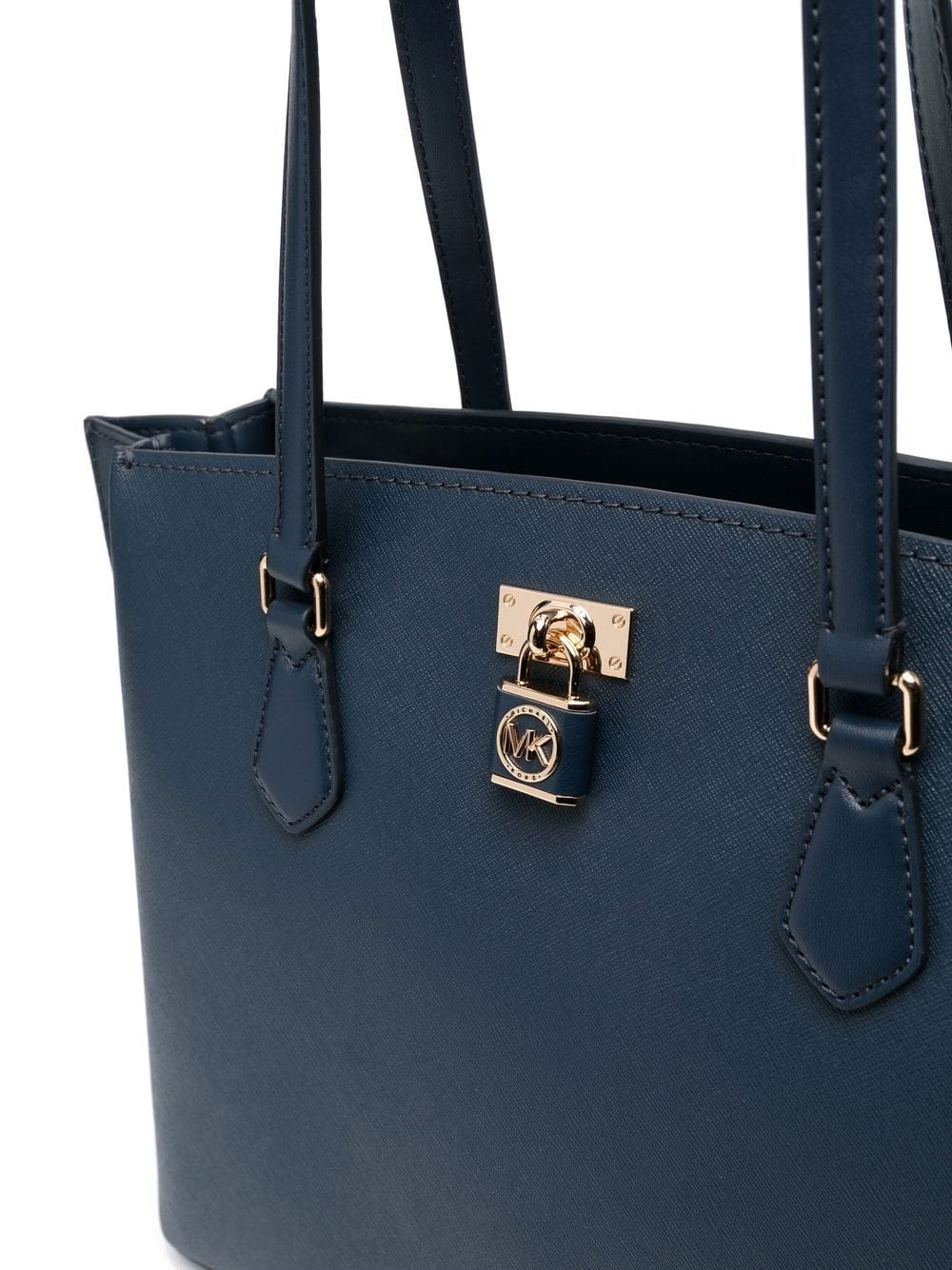 Michael Kors padlock-detail leather tote bag - Image 4